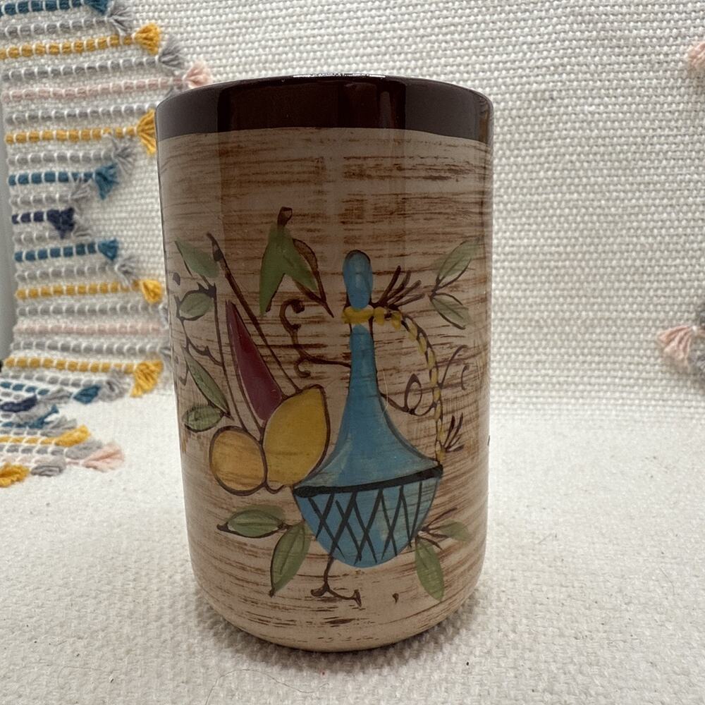 Vintage Nasco Del Coronda Japan Hand Painted Cup